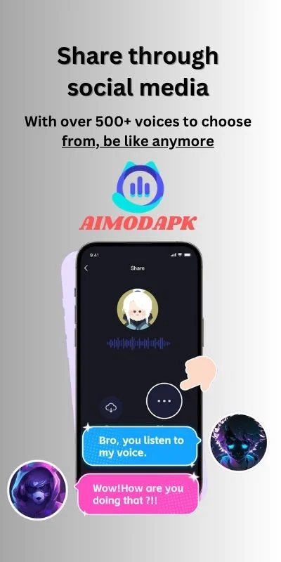 Dubbing Ai through social media