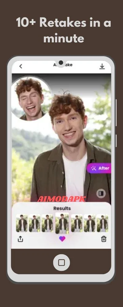 Retakes Max Photos in a Minute