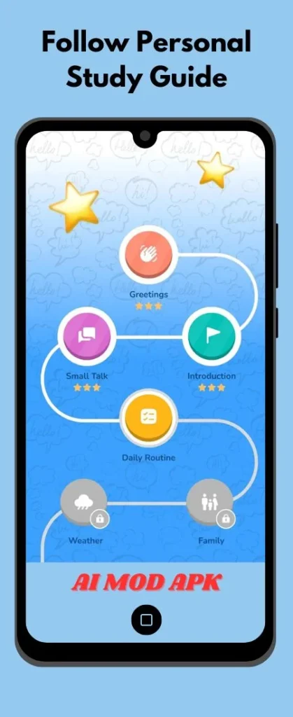 ai based english learning android app