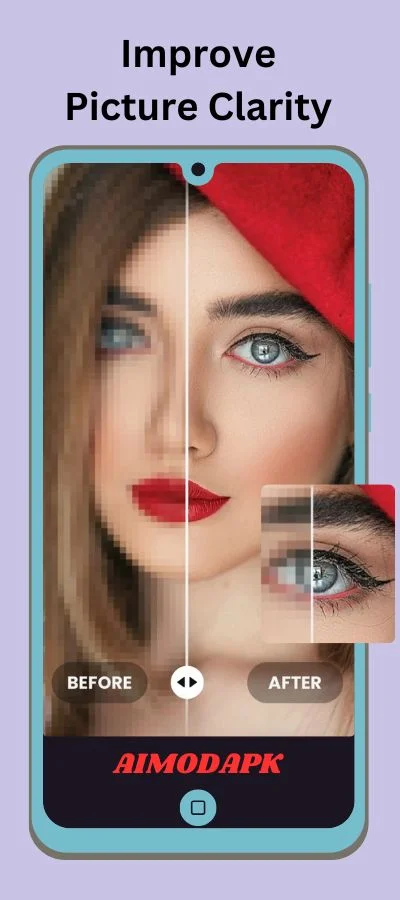 improve the clarity of any image you want with ease