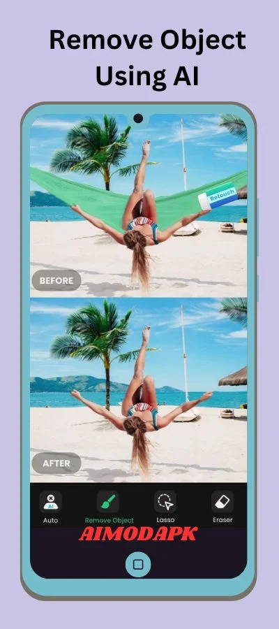remove any unwanted object from images using AI