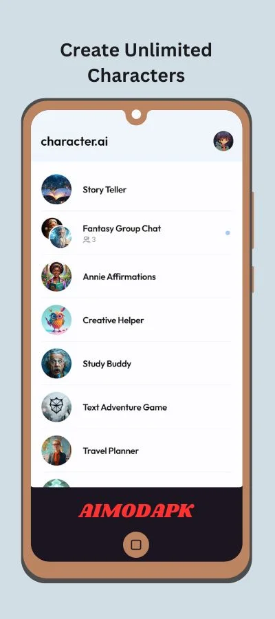 create ai character