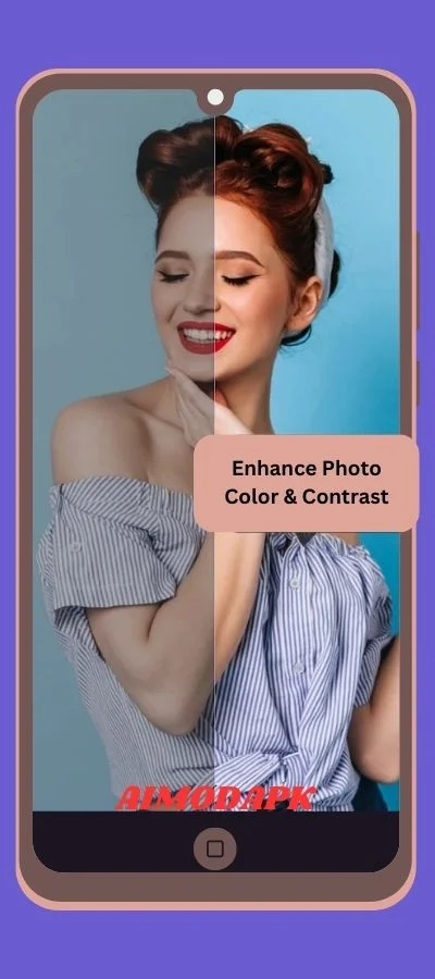lets AI decide to enhance color & contrast for your photos.