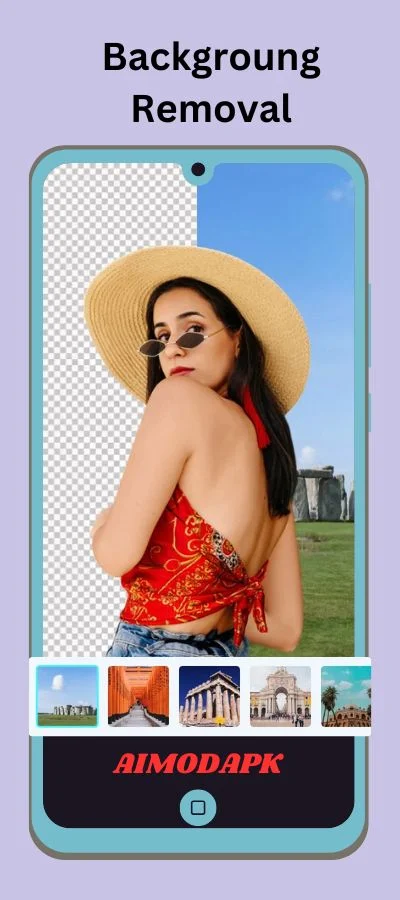 removal of backround is the main feature of Retouch Mod APK