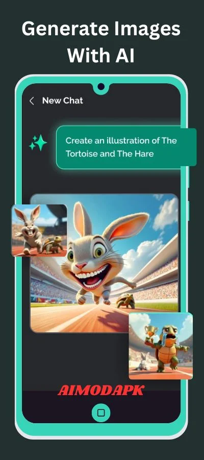 Generate images with AI.