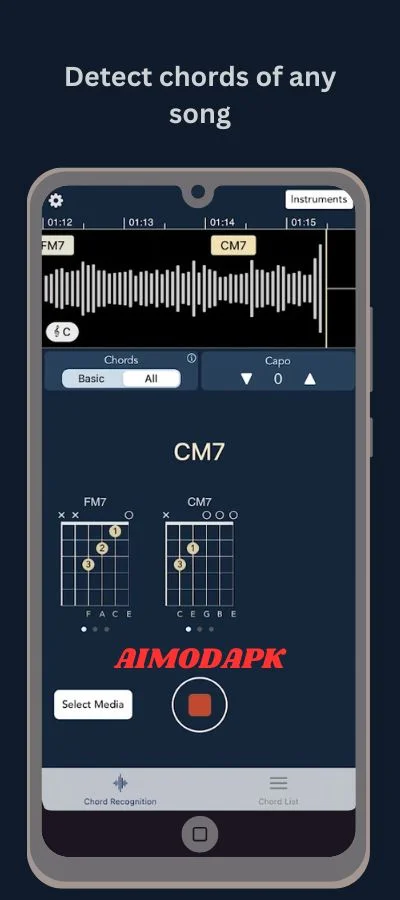 with chord ai mod apk, detect chords of any song for free!