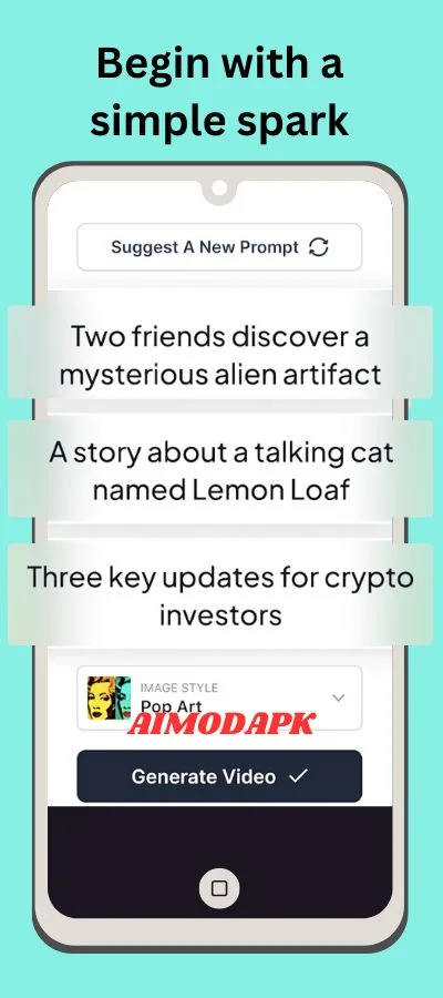 just give a spark by typing a single line and let hypernatural work using it's AI.