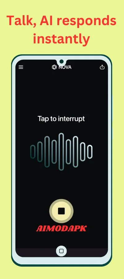 you can directly talk with nova ai as well.