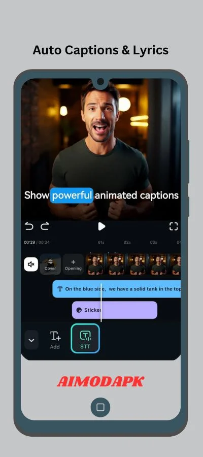 filmora ai auto captions and lyrics