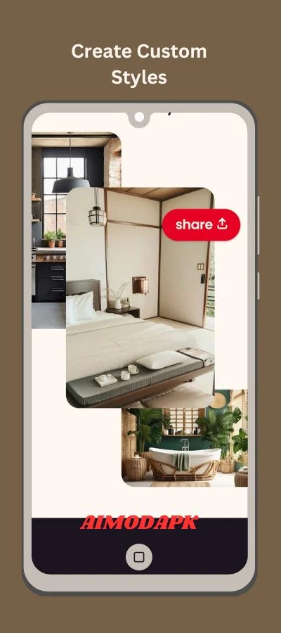 custom interior design with home ai