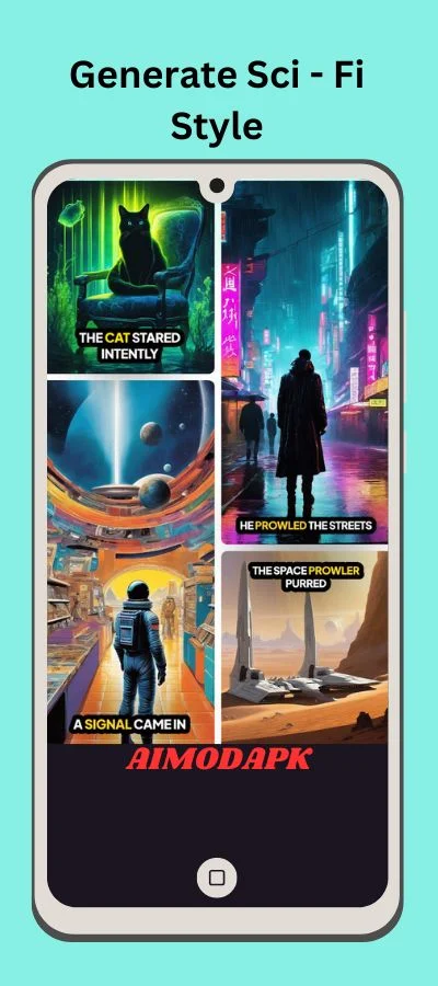 Generate AI-Powered Sci-Fi style videos with minimal efforts.