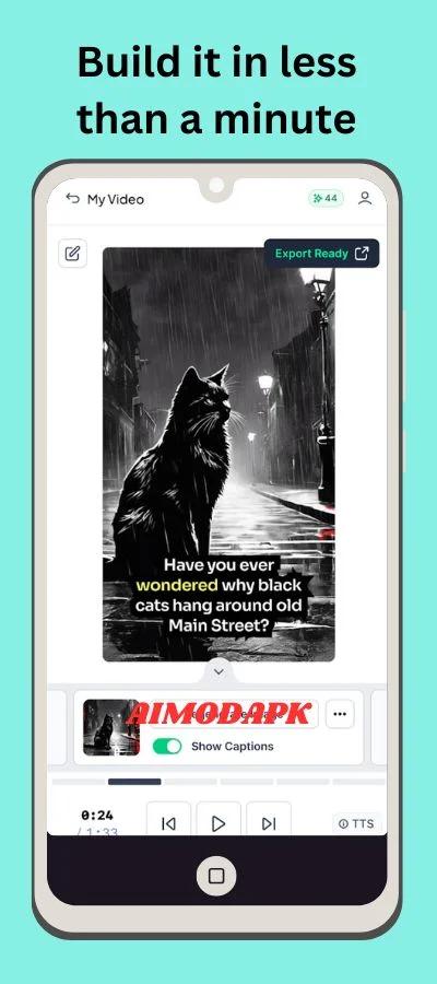 with hypernatural ai mod apk, build videos in less than a minute. 
