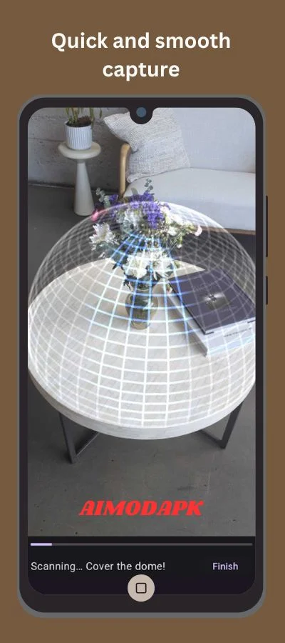 quickly and smoothly capture images using Luma AI