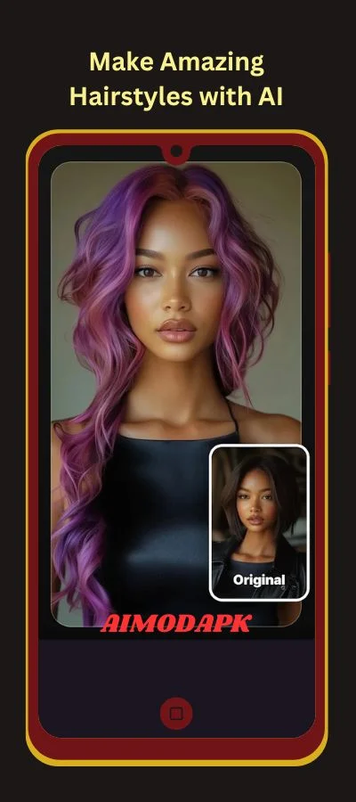 edit your hair style in photos using AI.