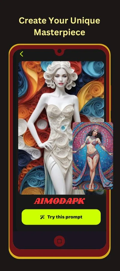 you can create masterpiece from any image using photify mod apk.