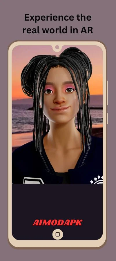 Experience the real world in AR with Replika AI