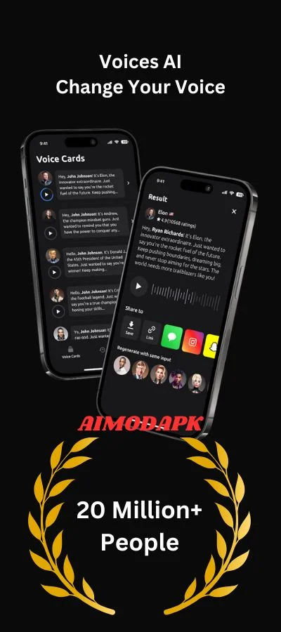 Voices AI mod apk latest version download for free
