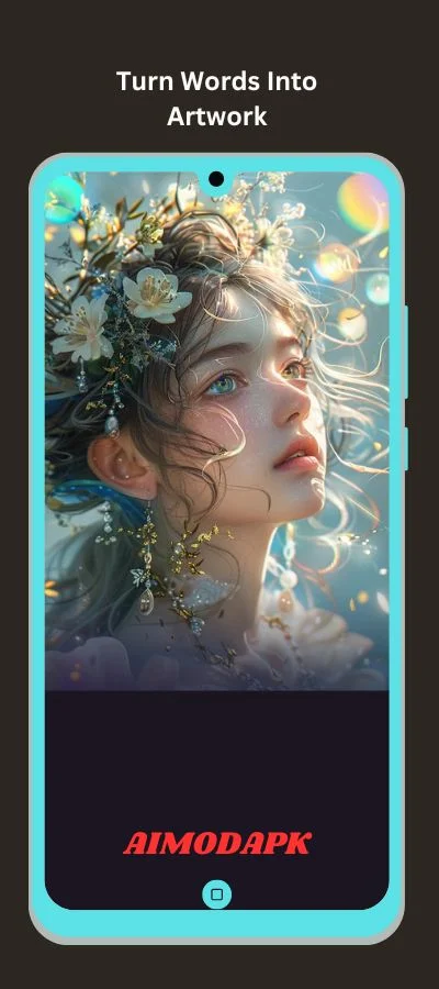 Create dreamy art works by inputting text prompts!